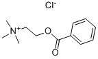 苯甲酰氯化胆碱, 2964-09-2, 结构式