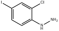 1-(2-chloro-4-iodophenyl)hydrazine Structure