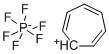 トロピリウムヘキサフルオロホスファート 化学構造式