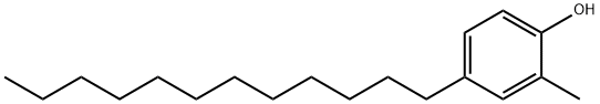 4-ドデシル-o-クレゾール 化学構造式