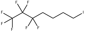 1,1,1,2,2,3,3-七氟-7-碘庚烷 结构式