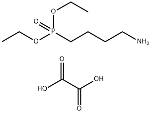 ジエチル(アミノブチル)ホスホナートしゅう酸塩 化学構造式