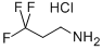 3,3,3-トリフルオロ-N-プロピルアミン塩酸塩 化学構造式