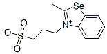 3-(3-Sulfonatopropyl)-2-methylbenzoselenazol-3-ium Structure