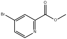 4-BROMO-PYRIDINE-2-CARBOXYLIC ACID METHYL ESTER Struktur