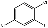 1,4-二氯-2-碘苯 结构式