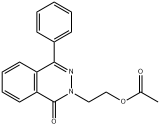 ETHYL 2-(1-OXO-4-PHENYLPHTHALAZIN-2(1H)-YL)ACETATE Structure