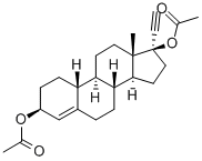 Ethynodiol diacetate Structure