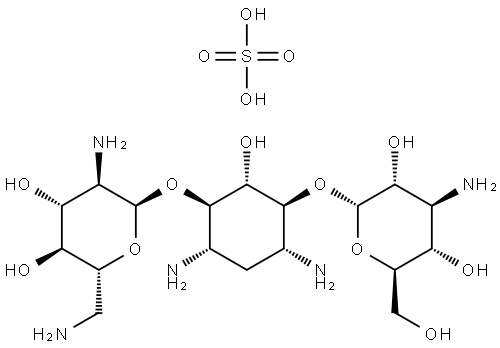 KANAMYCIN B SULFATE Structure