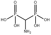 (aminomethylene)bisphosphonic acid Struktur