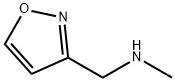 (イソオキサゾール-3-イルメチル)メチルアミン 化学構造式