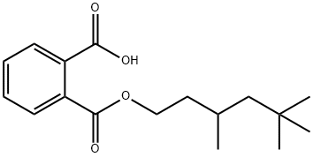 RAC フタル酸モノ(3,5,5-トリメチルヘキシル) 化学構造式