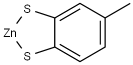 TOLUENE-3,4-DITHIOLATO ZINC Structure