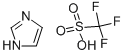 咪唑三氟甲磺酸盐, 29727-06-8, 结构式