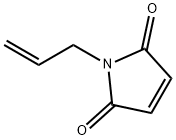 N-烯丙基马来酰亚胺, 2973-17-3, 结构式