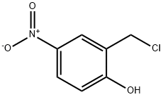2-クロロメチル-4-ニトロフェノール 化学構造式