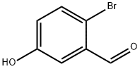 2-溴-5-羟基苯甲醛 结构式