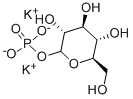 グルコース-1-りん酸 二カリウム 化学構造式