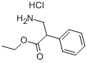 Ethyl 3-amino-2-phenylpropanoate hydrochloride Struktur