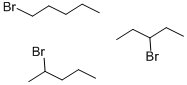 BROMOPENTANE 化学構造式