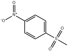 メチル(4-ニトロフェニル)スルホン 化学構造式