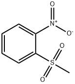 2-(Methylsulphonyl)nitrobenzene, 1-(Methylsulphonyl)-2-nitrobenzene Structure