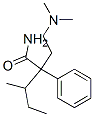 2-[2-(Dimethylamino)ethyl]-3-methyl-2-phenylvaleramide Structure