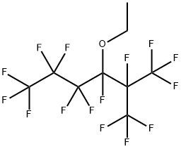 2-(TRIFLUOROMETHYL)-3-ETHOXYDODECAFLUOROHEXANE Struktur