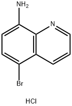 5-BROMO-QUINOLIN-8-YLAMINE HYDROCHLORIDE Struktur