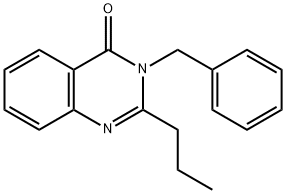 3-BENZYL-2-PROPYL-3H-QUINAZOLIN-4-ONE Structure