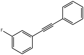 1-FLUORO-3-(2-PHENYLETHYNYL)BENZENE Structure