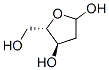 2-デオキシ-L-erythro-ペントフラノース 化学構造式