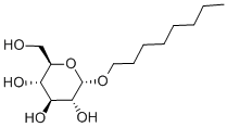 N-OCTYL ALPHA-D-GLUCOPYRANOSIDE Structure