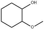 2-メトキシシクロヘキサン-1-オール 化学構造式