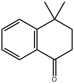 4,4-ジメチル-1-テトラロン 化学構造式