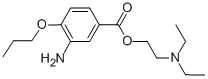 PROPARACAINE Struktur