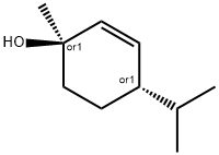 trans-4-(isopropyl)-1-methylcyclohex-2-en-1-ol Struktur