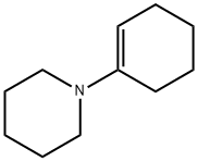 1-(1-环己烯基)哌啶, 2981-10-4, 结构式