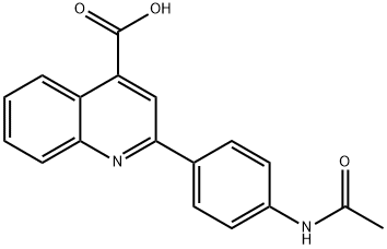 2-[4-(ACETYLAMINO)PHENYL]QUINOLINE-4-CARBOXYLIC ACID|2-(4-乙酰氨基苯基)喹啉-4-羧酸