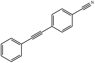 4-(2-PHENYLETH-1-YNYL)BENZONITRILE Structure