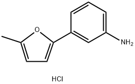 3-(5-METHYL-FURAN-2-YL)-PHENYLAMINE Struktur