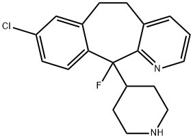 8-Chloro-11-fluoro-6,11-dihydro-11-(4-piperidinyl)-5H-benzo[5,6]cyclohepta[1,2-b]pyridine|11-氟地氯雷他定