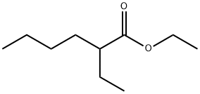 2-エチルヘキサン酸エチル 化学構造式