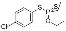 O-ETHYLS-(4-CHLOROPHENYL)ETHYLPHOSPHONODITHIOATE 结构式