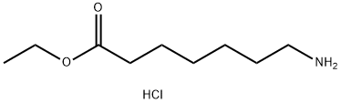 7-アミノヘプタン酸エチルエステル塩酸塩 化学構造式