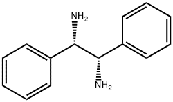 (1S,2S)-1,2-二苯基乙二胺,29841-69-8,结构式