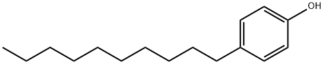 4-デシルフェノール 化学構造式