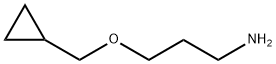 3-(CYCLOPROPYLMETHOXY)PROPAN-1-AMINE 结构式