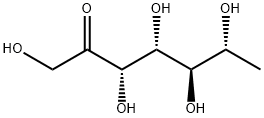 7-デオキシ-D-altro-2-ヘプツロース 化学構造式