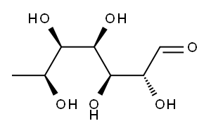 7-デオキシ-D-glycero-D-gluco-ヘプトース 化学構造式